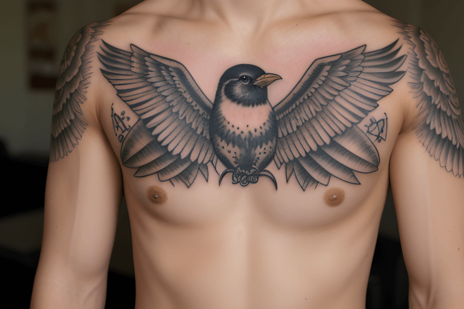 tattoos of birds for men