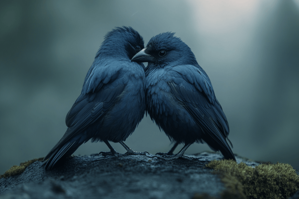 birds representing love