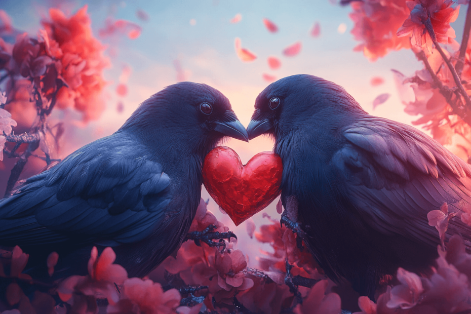 birds representing love