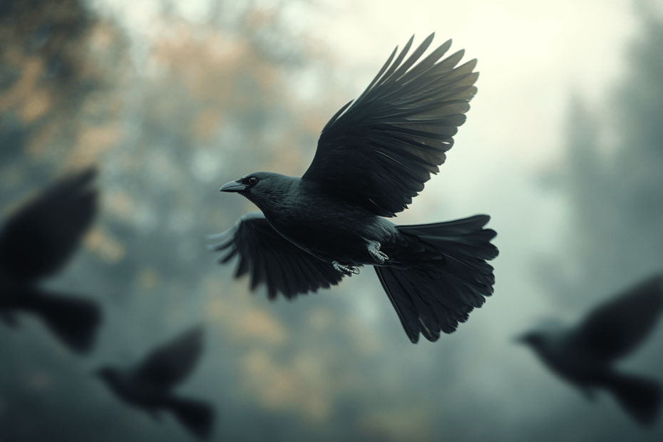 what do black birds symbolize?