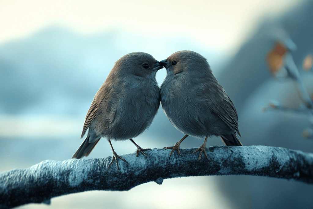 birds representing love