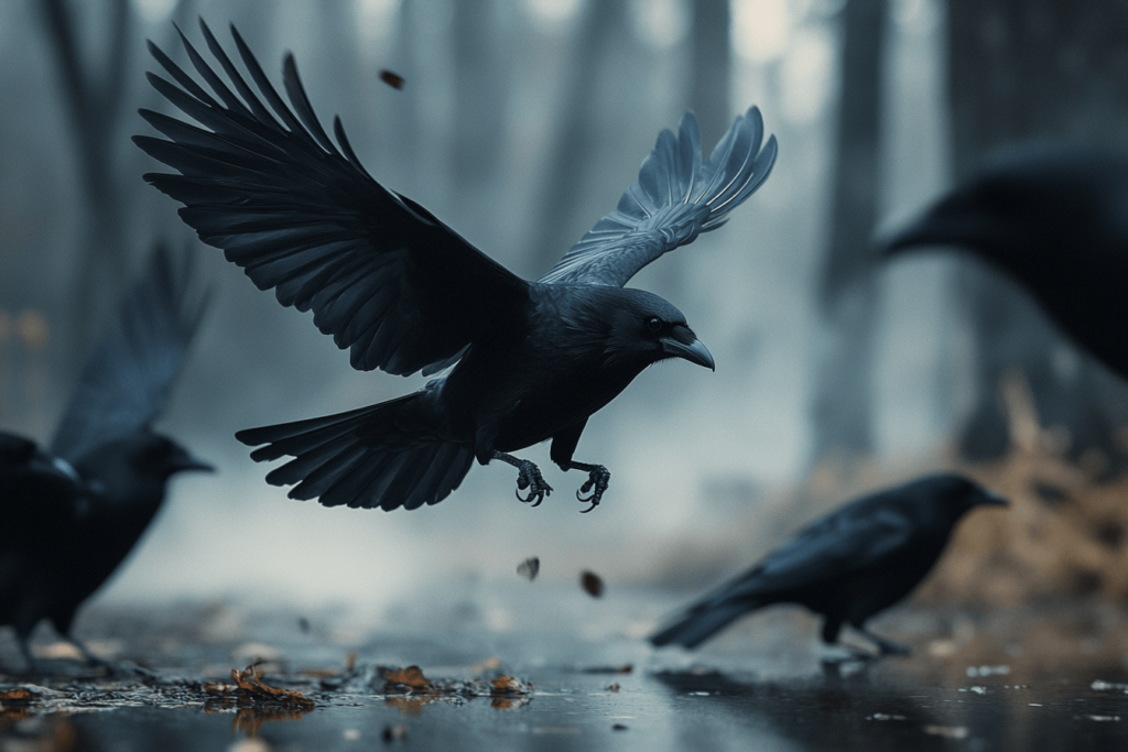 what do black birds symbolize