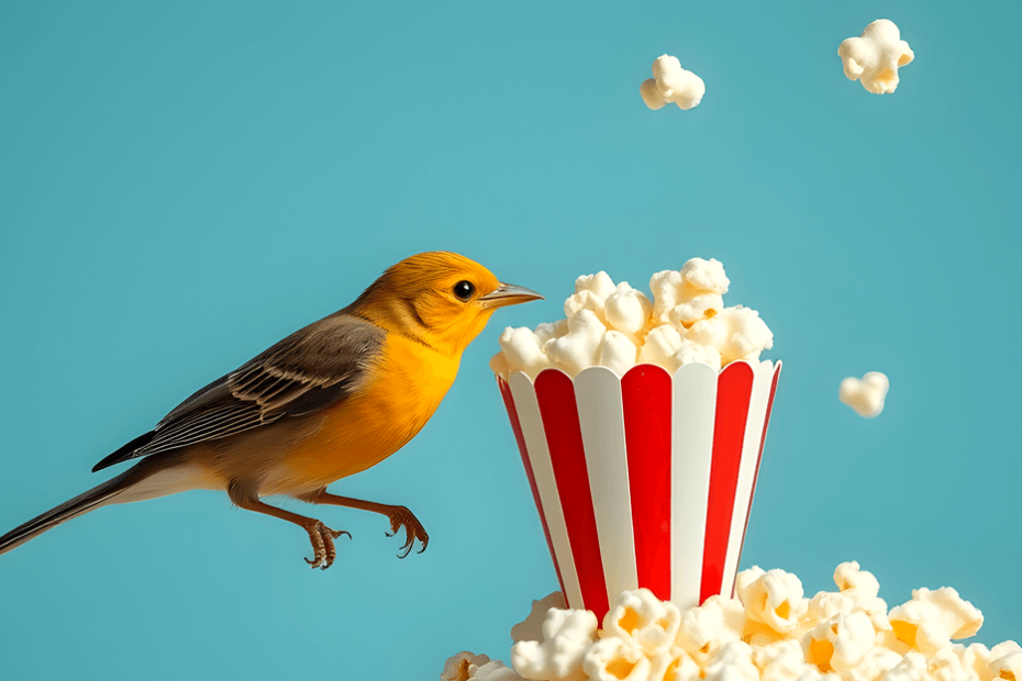 do birds like popcorn?