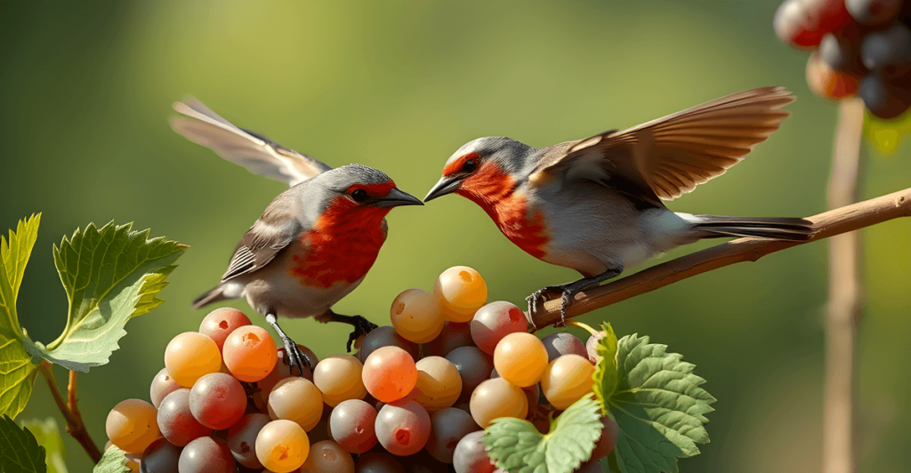 can birds eat grapes?