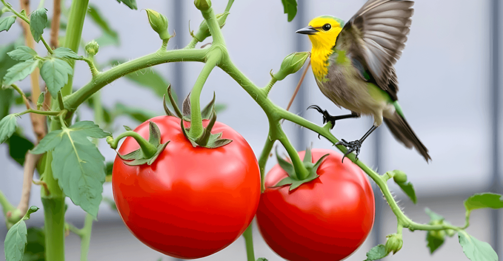 How to Keep Birds Off Tomato Plants?