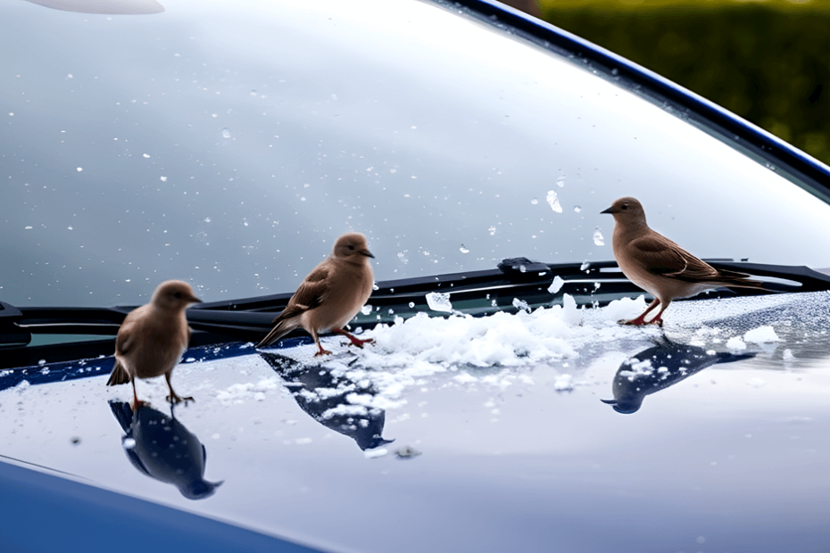 how to stop birds from pooping on my car?