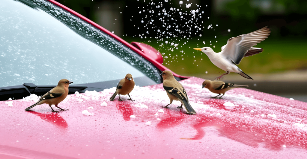 how to stop birds from pooping on my car?