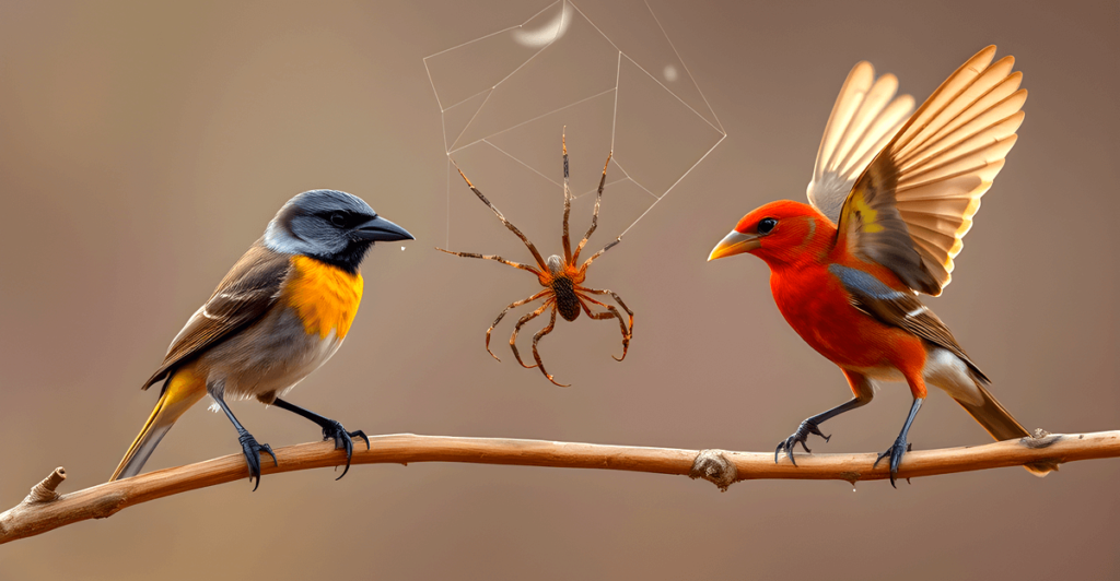 Do Birds Eat Spiders?