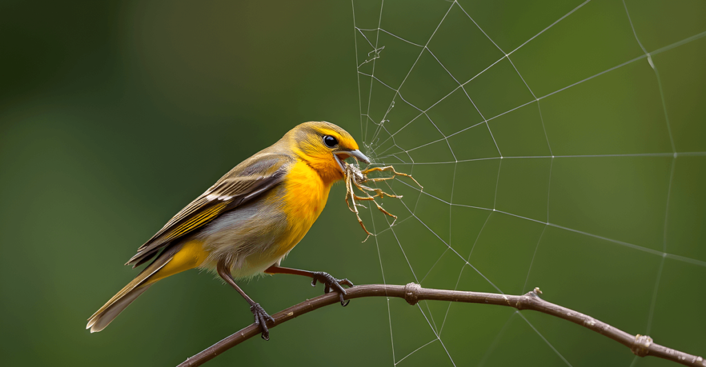 Do Birds Eat Spiders?