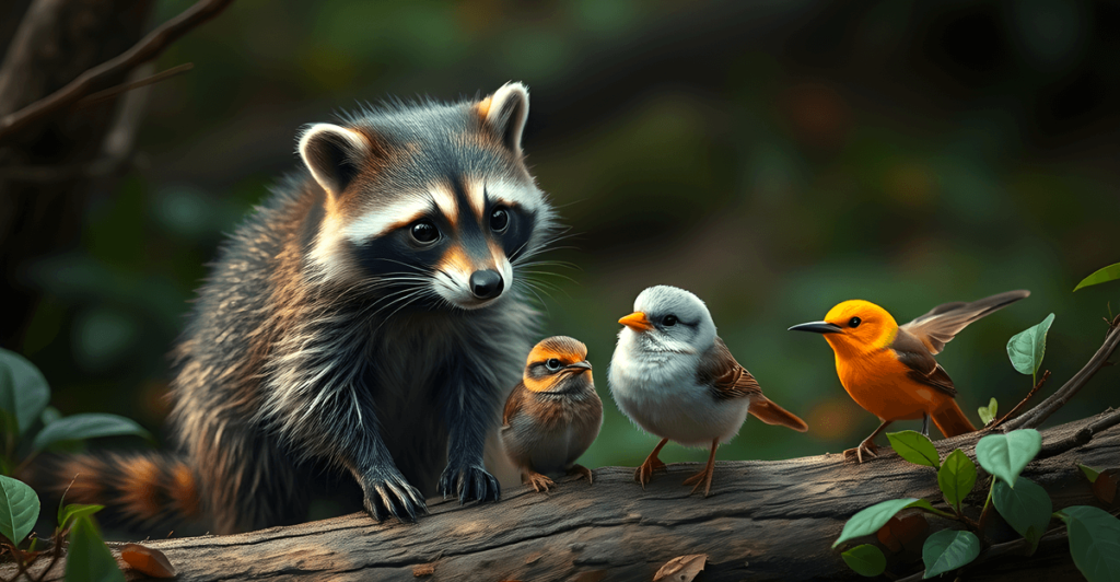 Do Raccoons Eat Baby Birds?