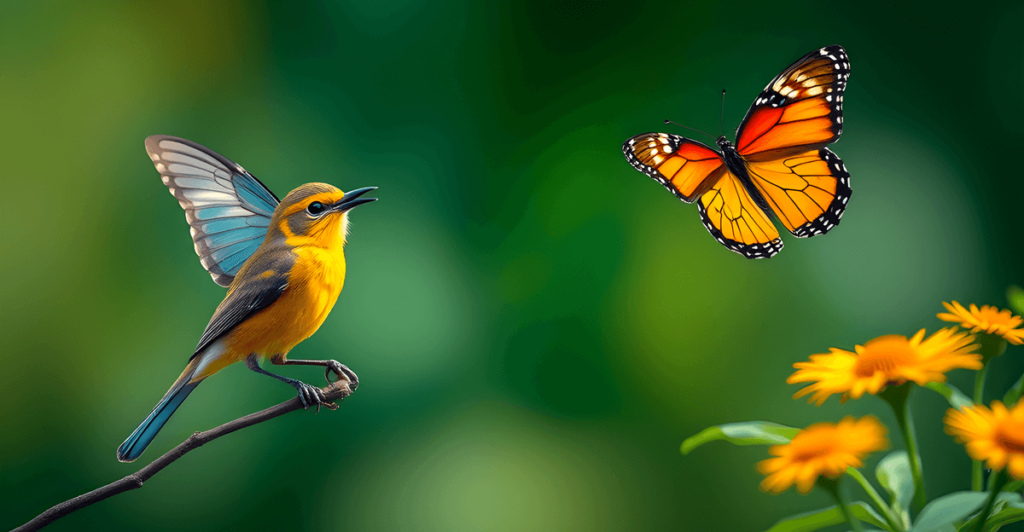 Do Birds Eat Butterflies?