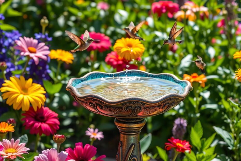 bird bath for hummingbirds