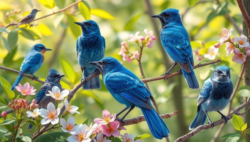 blue bird lookalikes