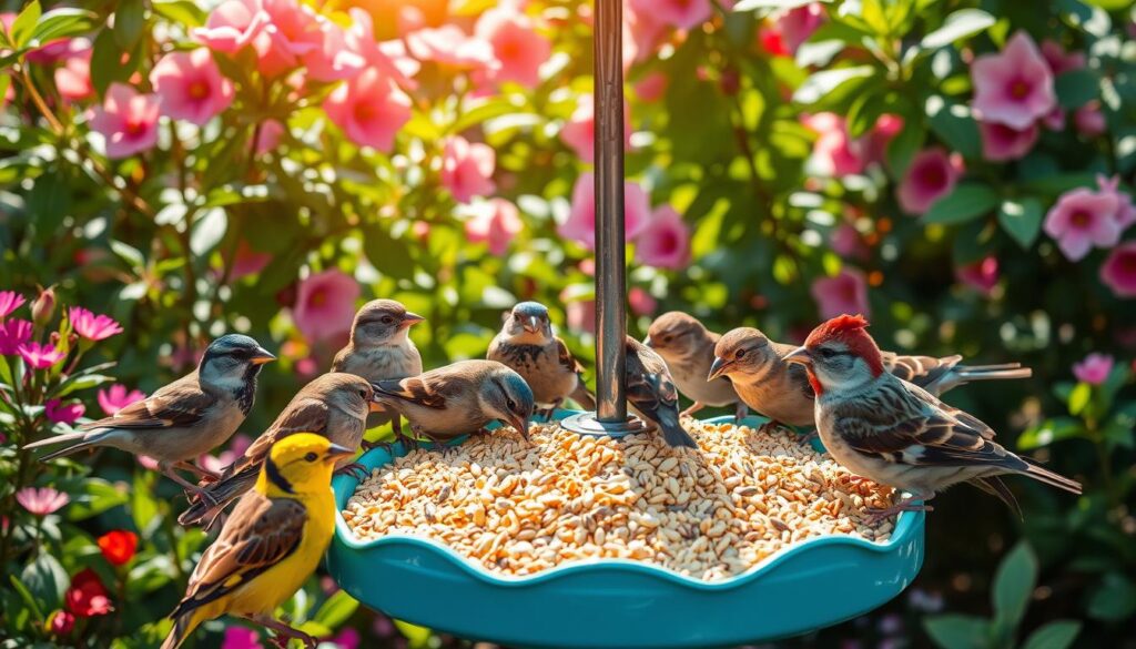 safe parakeet feeding